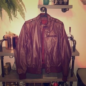 Vintage faux leather jacket